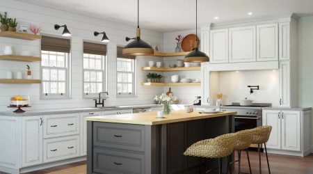 Flagler Cabinet Company, cherry kitchen design waypoint